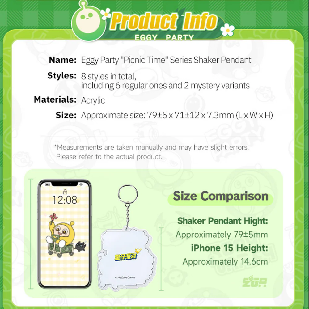 Eggy Party - Picnic Time Series Pendant Accessory Blind Box - Image 15