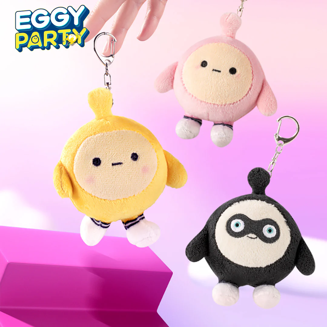 Eggy Party - Plushie Keychain - Image 3