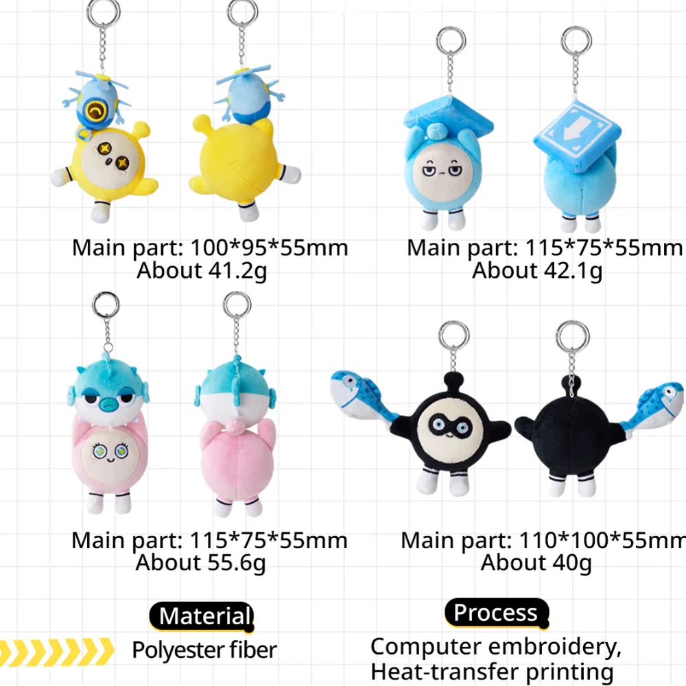 Eggy Party - Pull Reel Plushie Keychain - Image 11