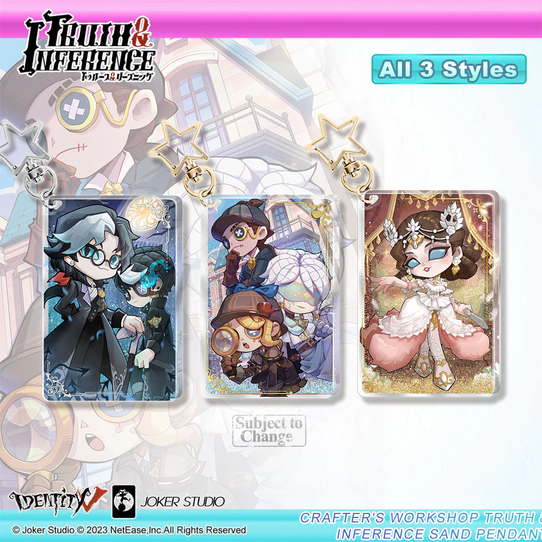 Identity V - Crafter's Workshop Series Truth & Inference Theme Merch - Image 3