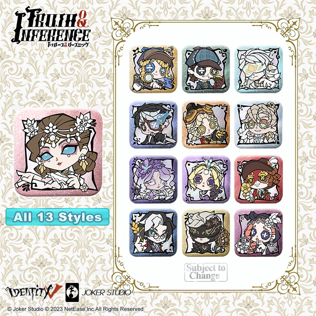 Identity V - Crafter's Workshop Series Truth & Inference Theme Merch - Image 4