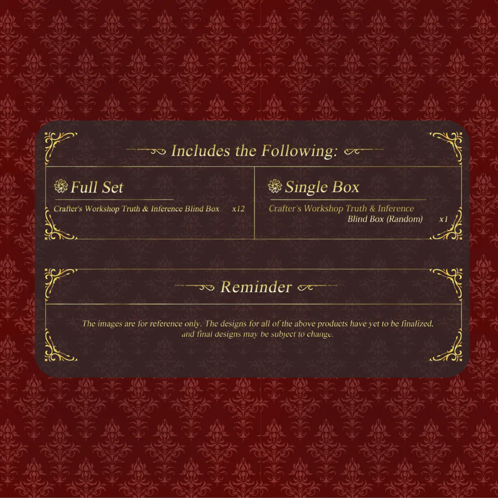 Identity V - Crafter's Workshop Truth & Inference Series Blind Box - Image 8